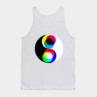 Color Yin and Yang Tank Top